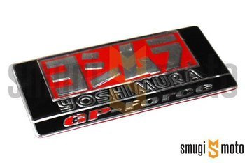 Naklejka Yoshimura, aluminium - mała (89x45mm)