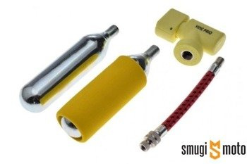 Nabój CO2 z zaworem do pompowania kół - 2x25g.