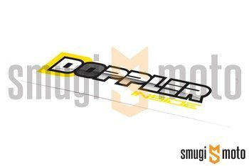 Naklejka Doppler 110x18mm, czarna