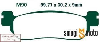 Klocki hamulcowe EBC S90 Organic Kevlar