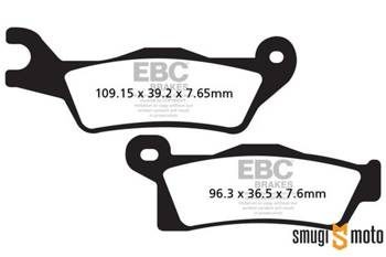 Klocki hamulcowe EBC Carbon, CAN-AM Outlander 800-1000 '12 / Renegade 1000 '12 prawy przód / tył