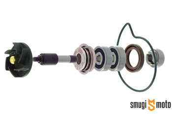 Reperaturka pompy wody RMS, Aprilia / Derbi / Gilera / Malaguti / Piaggio / Peugeot / Vespa 250-300 (uszczelniacz 30mm)