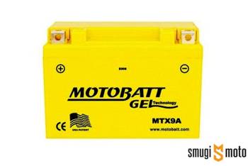 Akumulator żelowy Motobatt MTX9A, 12V 9AH 151x88x105, bezobsługowy