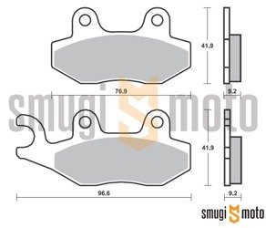 Klocki hamulcowe SBS S51 Street Ceramic