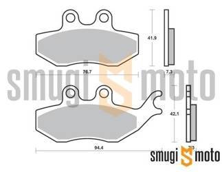 Klocki hamulcowe SBS Street Ceramic S53