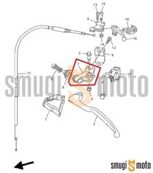 Mocowanie dźwigni sprzęgła, Yamaha YZ 125 / YZ 250 / YZ 250F '04-14