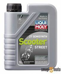 Olej Liqui Moly Scooter Street półsyntetyczny do skuterów 2T Scooter 1 litr