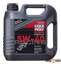 Olej Liqui Moly Synth 5W40 Race 4T 4 litry (100% syntetyk)