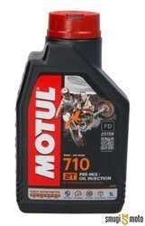 Olej Motul 710 2T, 1 litr (100% syntetyk)