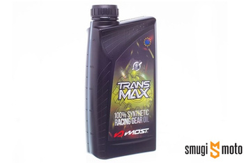 Olej przekładniowy MOST Transmax Racing Gear Oil 75W, 100% syntetyk - 1l