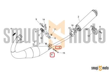 Podkładka sprężynująca, Aprilia / Derbi / Gilera / Moto Guzzi / Piaggio