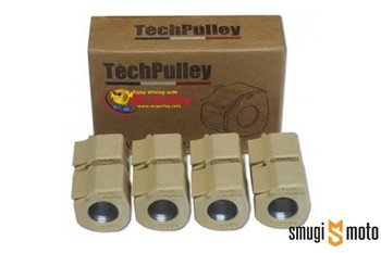 Rolki wariatora Tech Pulley, 20x12 - 8 szt. (różne wagi)