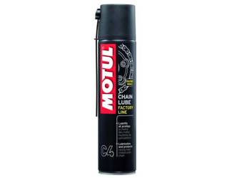 Smar do łańcucha Motul C4 Chain Lube Factory Line 400ml, biały