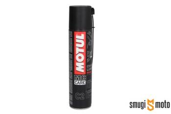 Smar do łańcucha Motul Chain Lube Road C2, przezroczysty, 400ml