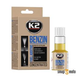 Środek do czyszczenia układu zasilania w silnikach benzynowych K2 BENZIN 50 ML