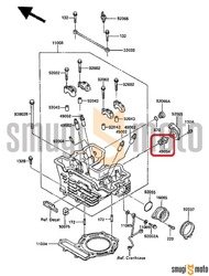 Termostat, Kawasaki KLR 250 '85-94