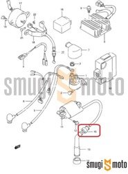 Uszczelnienie przewodu fajki zapłonowej, Suzuki...