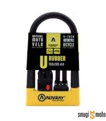 Zapięcie Auvray U-LOCK  U-RUBBER - 160 x 280mm, średnica bolca 14mm