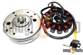 Zapłon kompletny (stator + magneto), Kymco Agility 50 2T '10-17/ Super 8 50 2T '09-11 / Like 50 2T '09-17