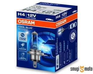 Żarówka OSRAM H4 12V 60/55W P43T Cool Blue Intense, niebieska