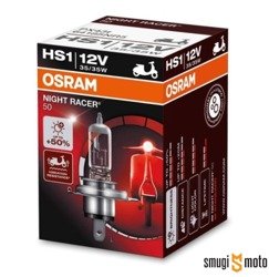 Żarówka OSRAM HS1 12V 35W PX43T Night Racer +50% Moto 3200K